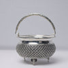 Royal Silver Flower Basket