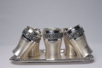 Ethereal Silver Glasses