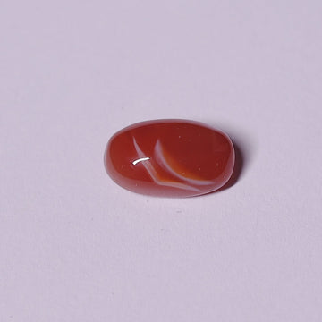 Blazing Ember Oval Sapphire