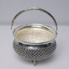 Royal Silver Flower Basket