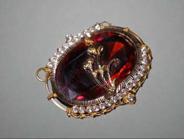 Vintage Ruby Pendant